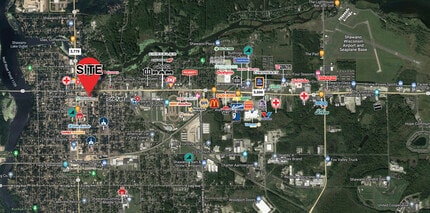 212 E Green Bay St, Shawano, WI - AERIAL  map view - Image1
