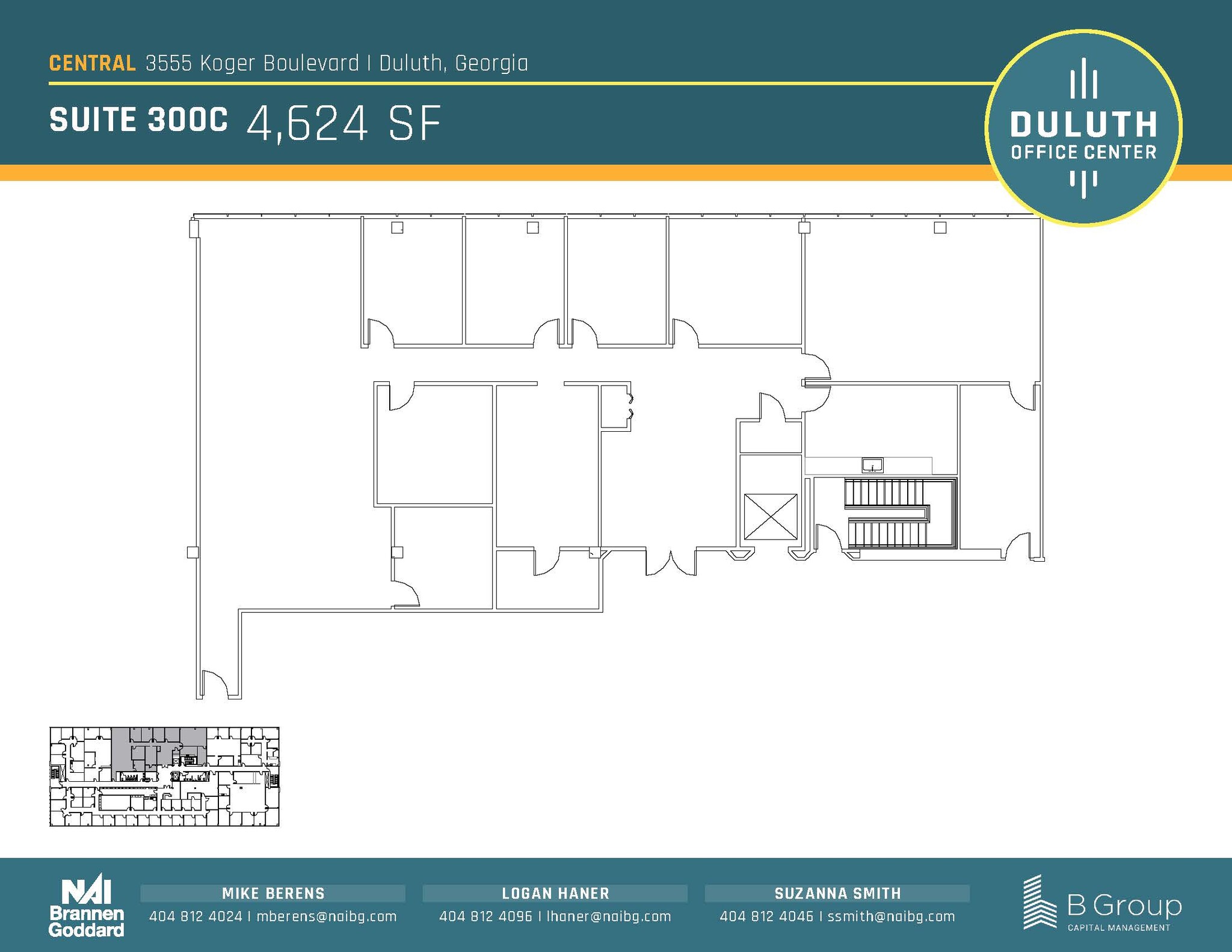 3505 Koger Blvd, Duluth, GA for lease Floor Plan- Image 1 of 1