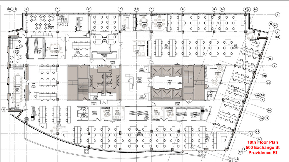 500 Exchange St, Providence, RI for lease - Floor Plan - Image 3 of 15