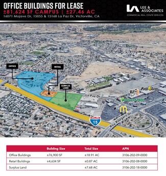 More details for 16071 Mojave Dr, Victorville, CA - Office, Retail for Lease