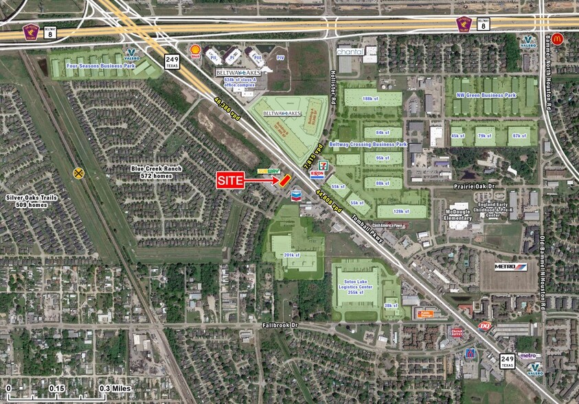 Tomball Pkwy and Hollister Rd, Houston, TX for lease - Site Plan - Image 2 of 2