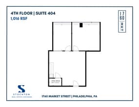 1760 Market St, Philadelphia, PA for lease Floor Plan- Image 1 of 1