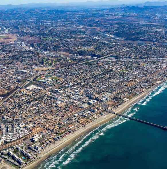 815 Mission Ave, Oceanside, CA for lease - Aerial - Image 3 of 5