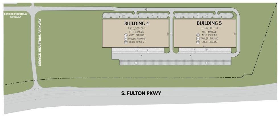 S Fulton Pky, Union City, GA for lease - Site Plan - Image 2 of 2