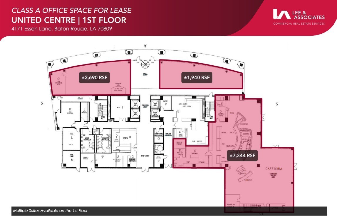 4171 Essen Ln, Baton Rouge, LA for lease Floor Plan- Image 1 of 1