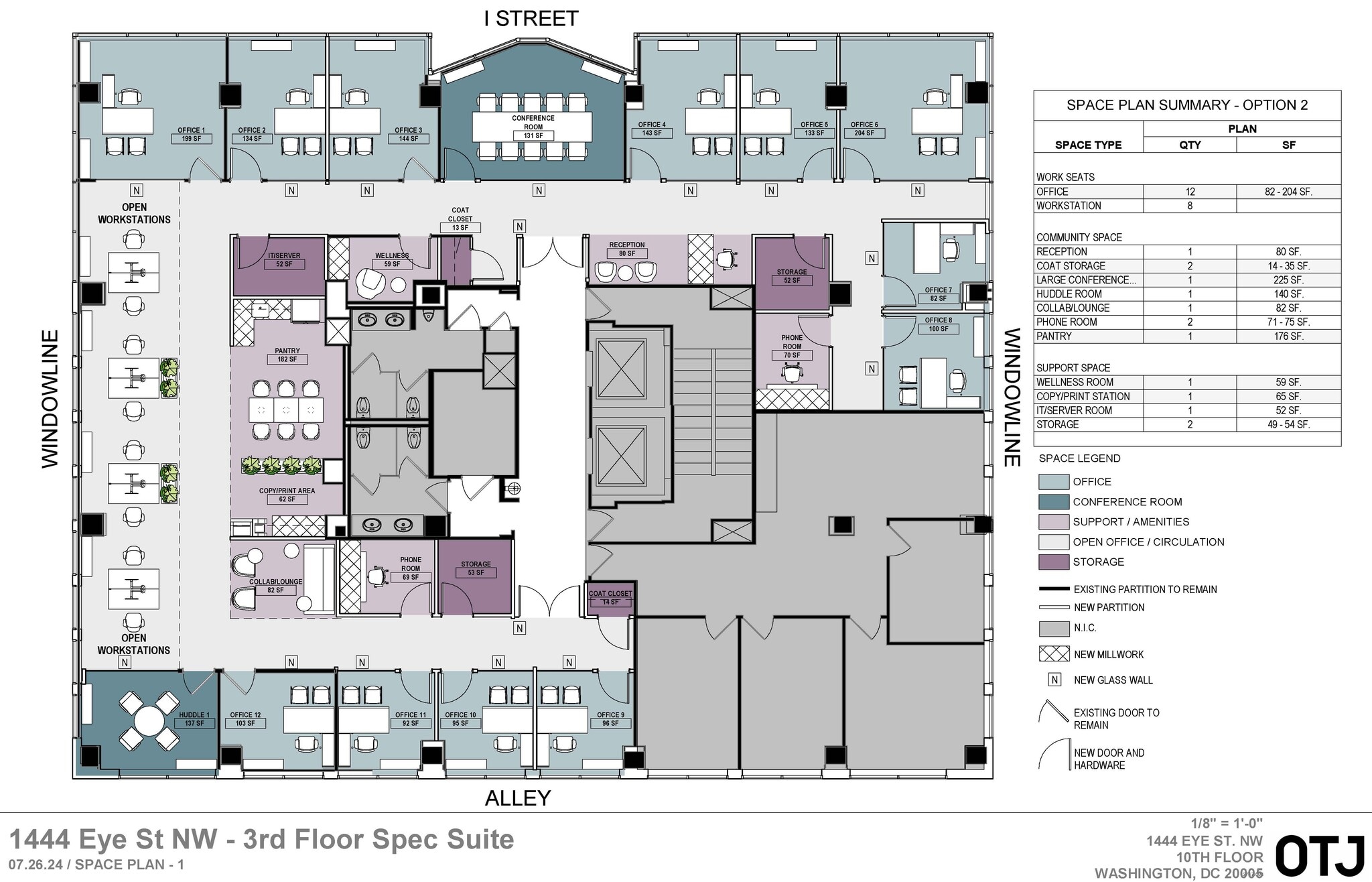 1444 I St NW, Washington, DC for lease Floor Plan- Image 1 of 1