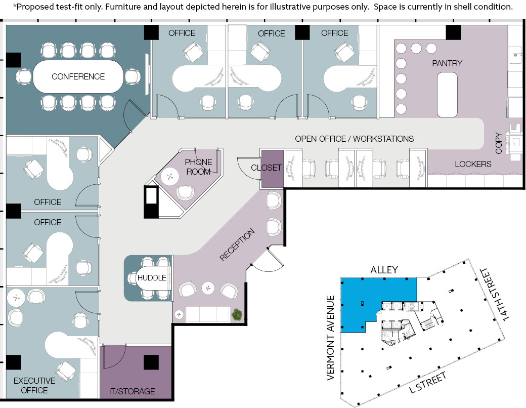 1101 Vermont Ave NW, Washington, DC for lease Floor Plan- Image 1 of 1