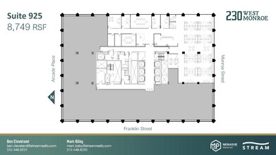 230 W Monroe St, Chicago, IL for lease Floor Plan- Image 1 of 1