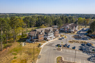 1409-1429 Chapel Ridge Rd, Apex, NC - aerial  map view