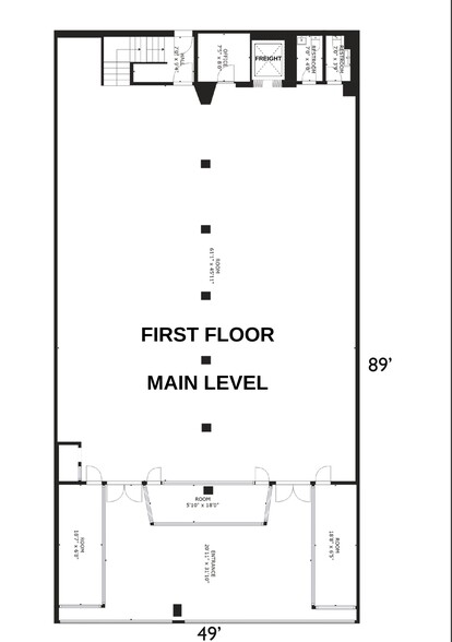 422 N Liberty St, Winston-Salem, NC for sale - Typical Floor Plan - Image 2 of 24