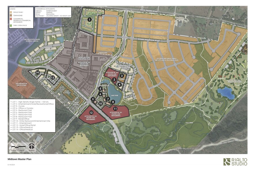 1400 Midtown Dr, College Station, TX for sale - Site Plan - Image 1 of 9