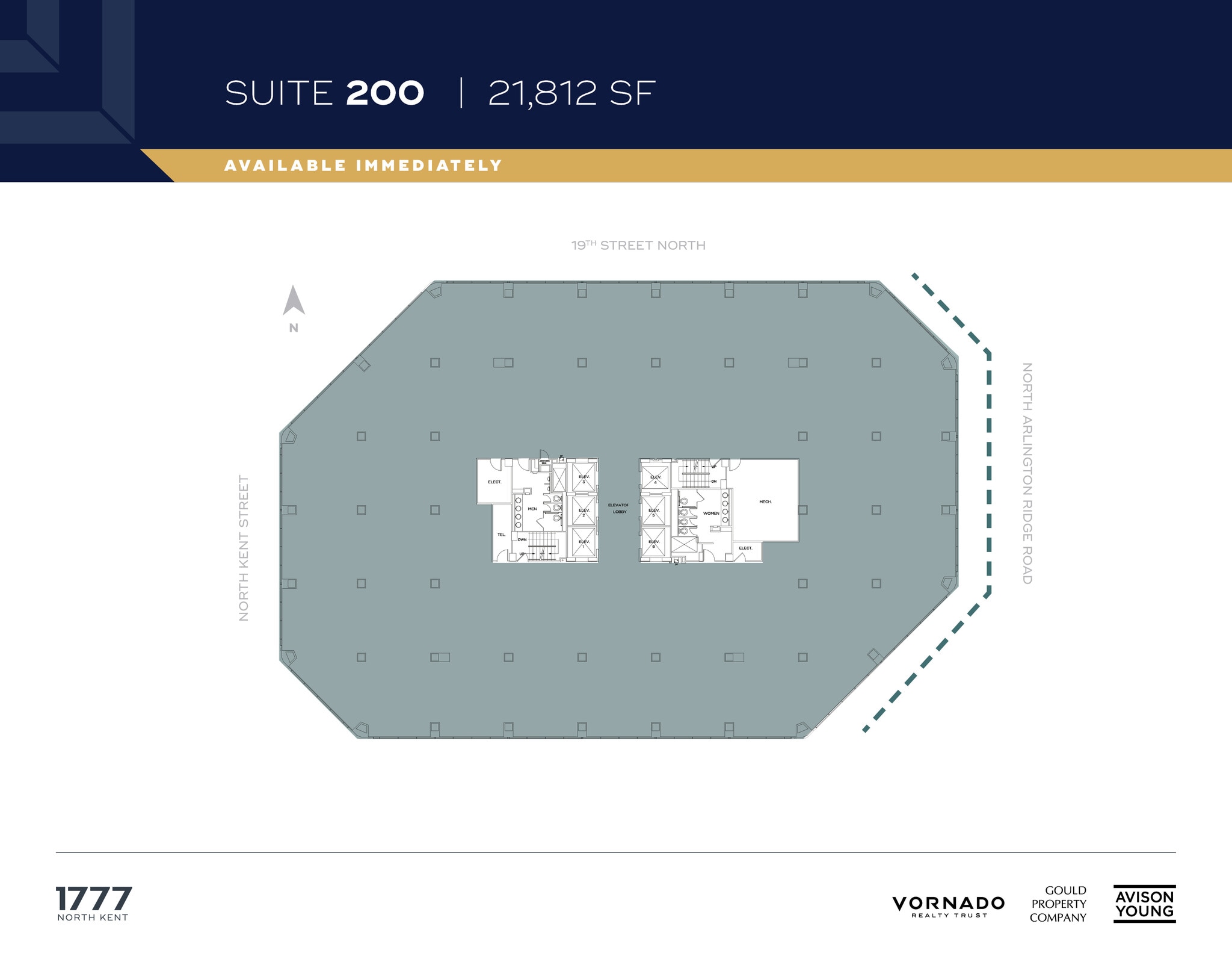 1777 N Kent St, Arlington, VA for lease Floor Plan- Image 1 of 1