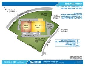 175 New Commerce Blvd, Hanover Township, PA for lease Site Plan- Image 2 of 4