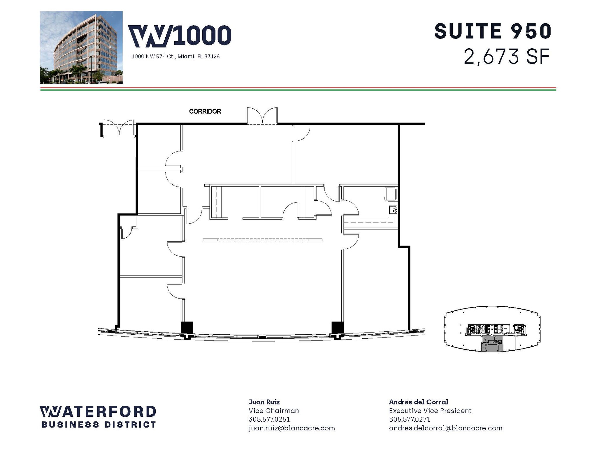 5200 Waterford District Dr, Miami, FL for lease Floor Plan- Image 1 of 1