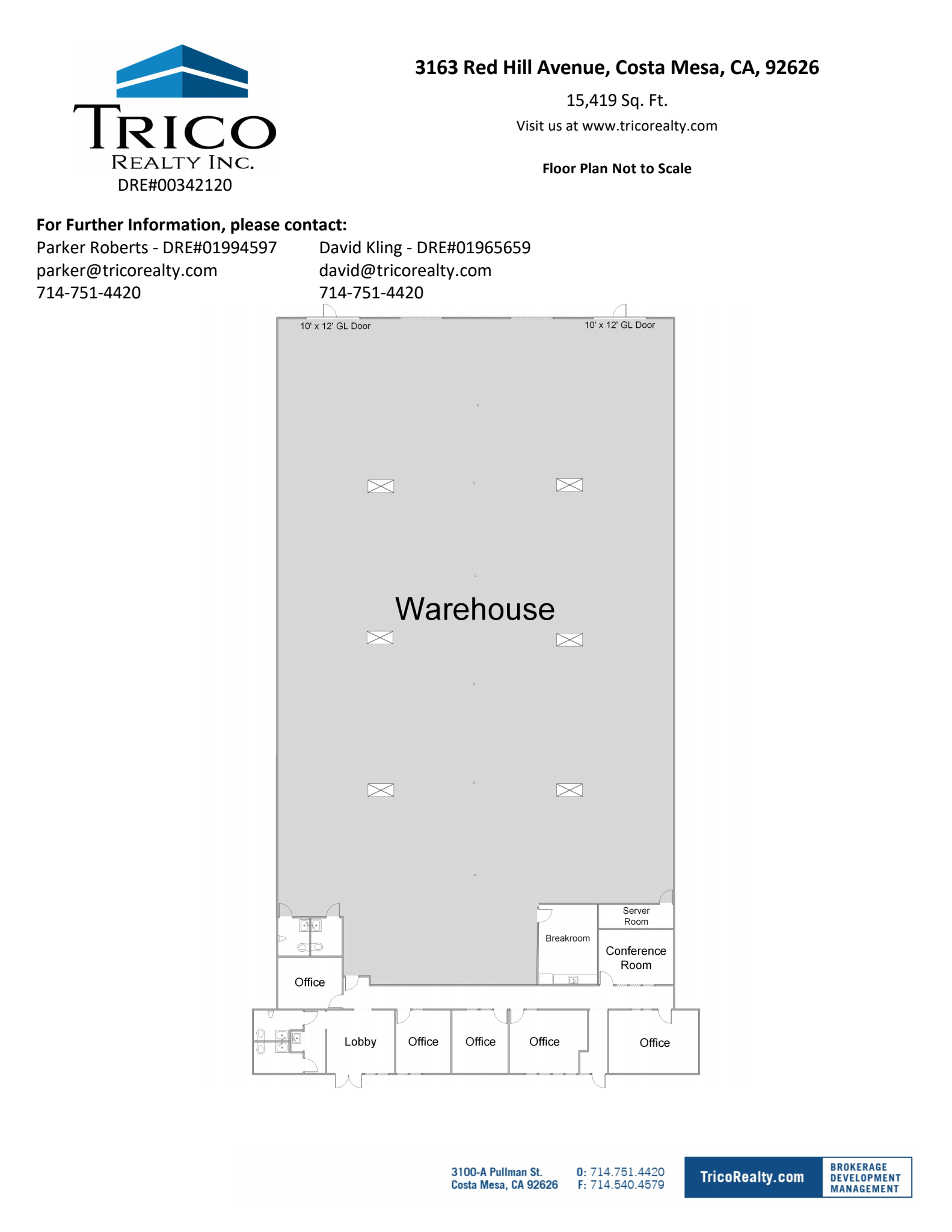 3159-3169 Red Hill Ave, Costa Mesa, CA for lease Floor Plan- Image 1 of 1