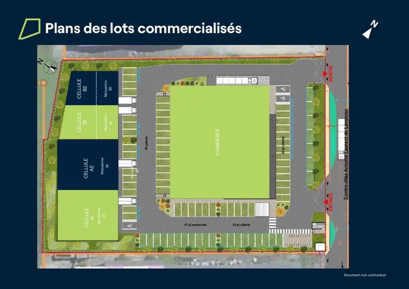 Flex in Romans-sur-Isère for lease - Floor Plan - Image 3 of 3
