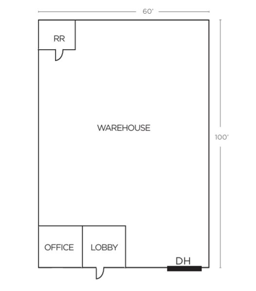 1140 Tara Ct, Rocklin, CA for lease Floor Plan- Image 1 of 1