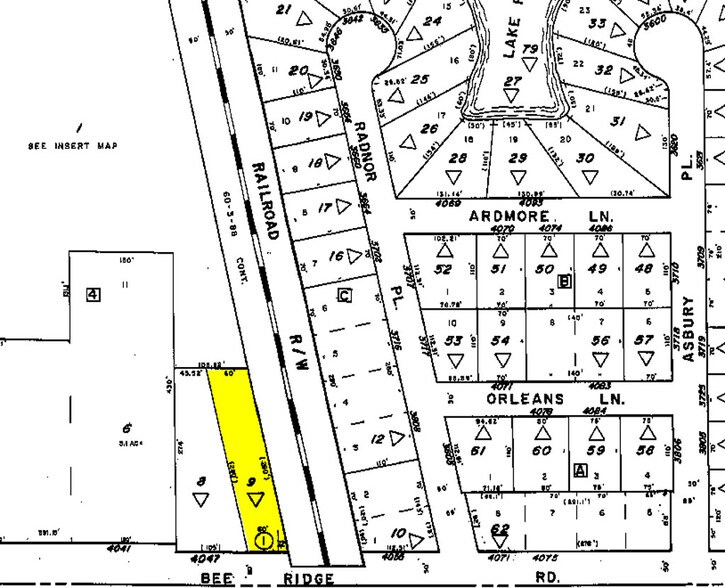4047 Bee Ridge Rd, Sarasota, FL for sale - Plat Map - Image 1 of 1
