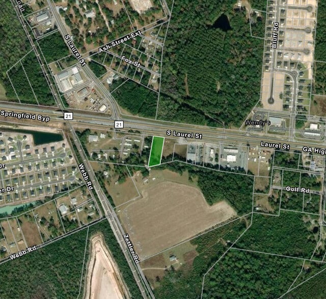 S Hwy 21, Springfield, GA for sale - Aerial - Image 1 of 1