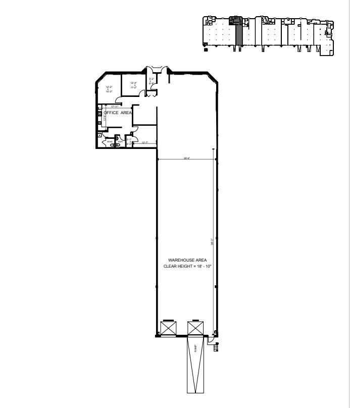1875 55e Av, Dorval, QC for lease Floor Plan- Image 1 of 1