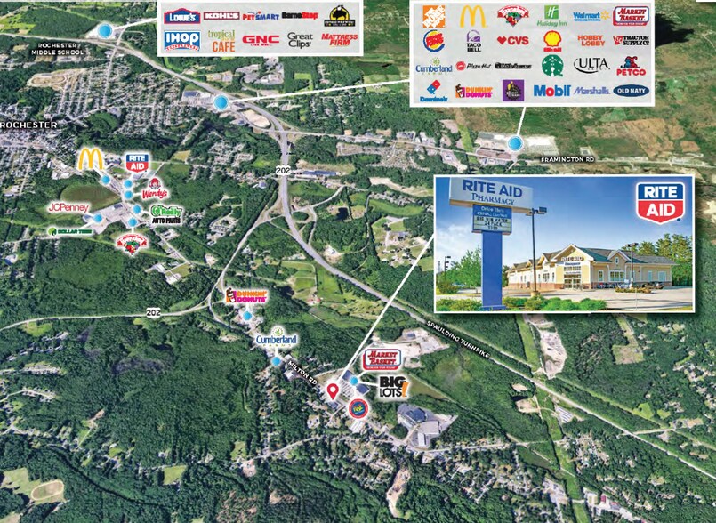 105 Milton Rd, Rochester, NH for sale - Building Photo - Image 1 of 1