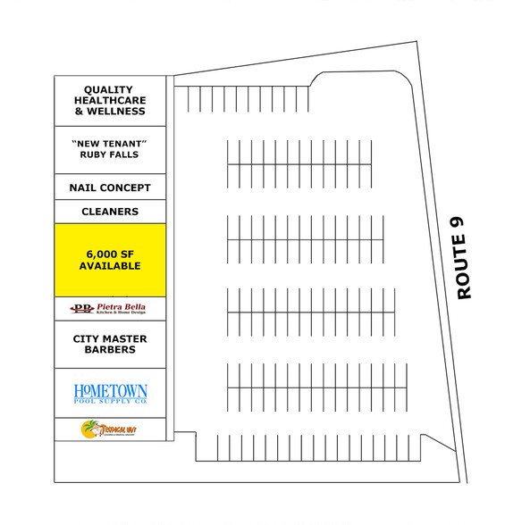 3310-3366 US Highway 9, Old Bridge, NJ for lease - Site Plan - Image 2 of 2