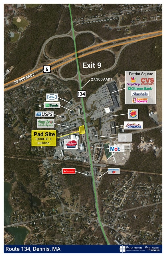 449 E West Dennis Rd, South Dennis, MA 02660 MidCape Lumber Pad Site