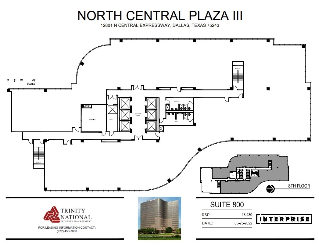 12801 N Central Expy, Dallas, TX for lease Floor Plan- Image 1 of 1