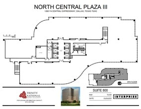 12801 N Central Expy, Dallas, TX for lease Floor Plan- Image 1 of 1