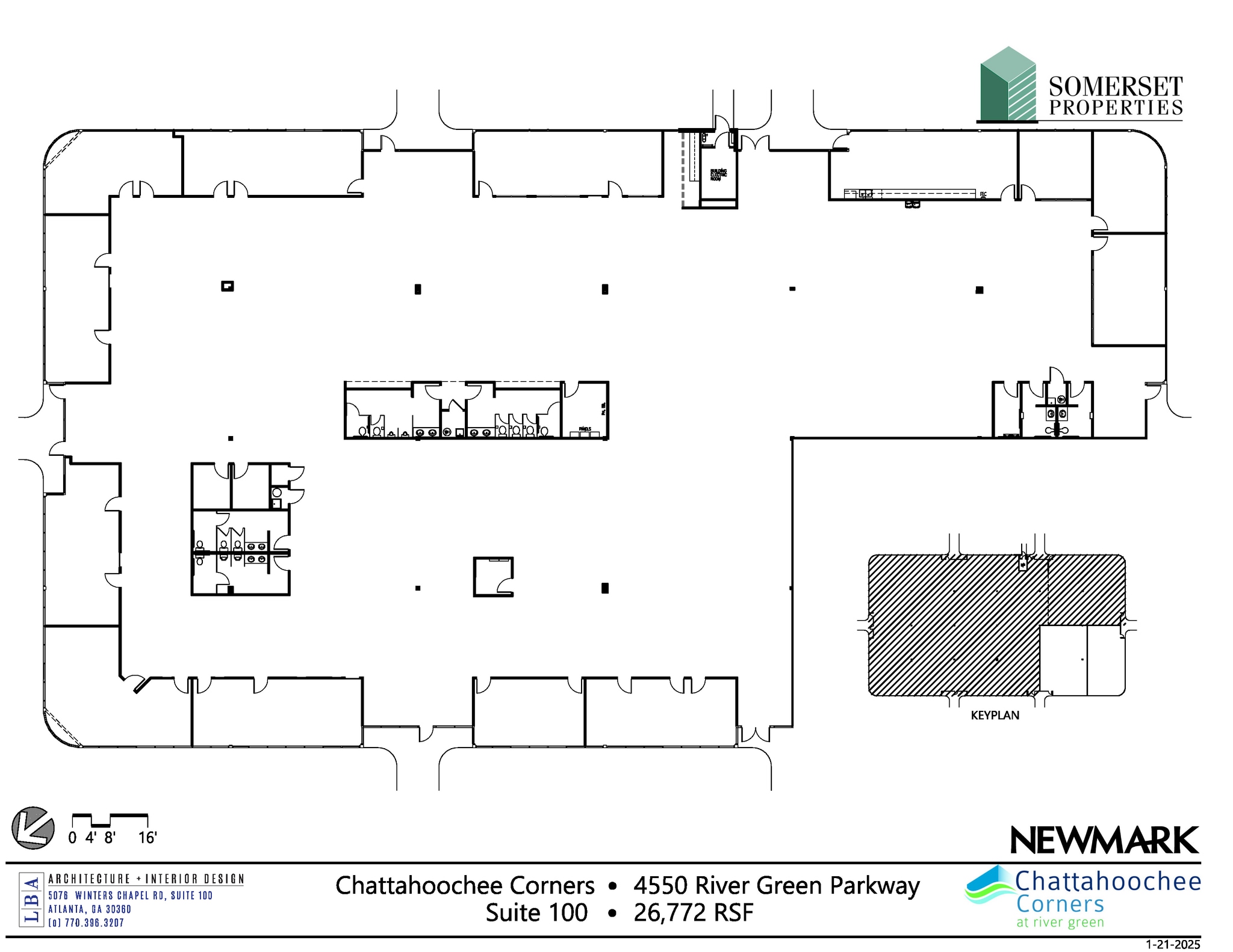 4450 River Green Pky, Duluth, GA for lease Floor Plan- Image 1 of 4