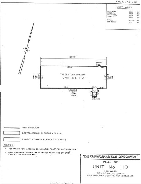 2275 Bridge St- Building 110, Philadelphia, PA for sale - Floor Plan - Image 2 of 2