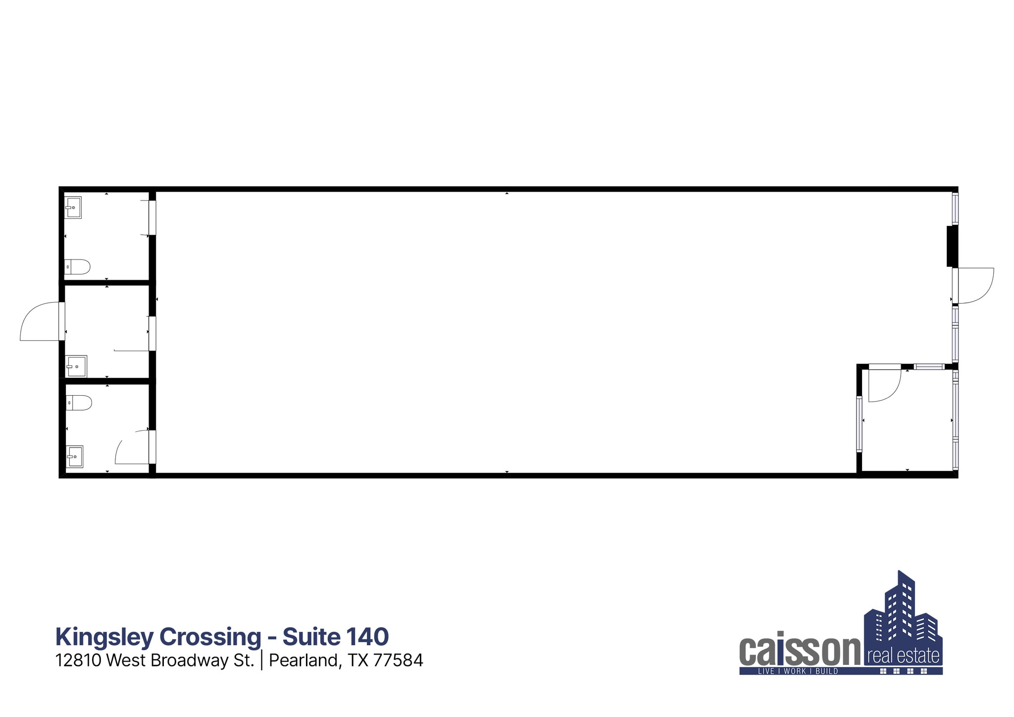 12810 W Broadway St, Pearland, TX for lease Floor Plan- Image 1 of 5