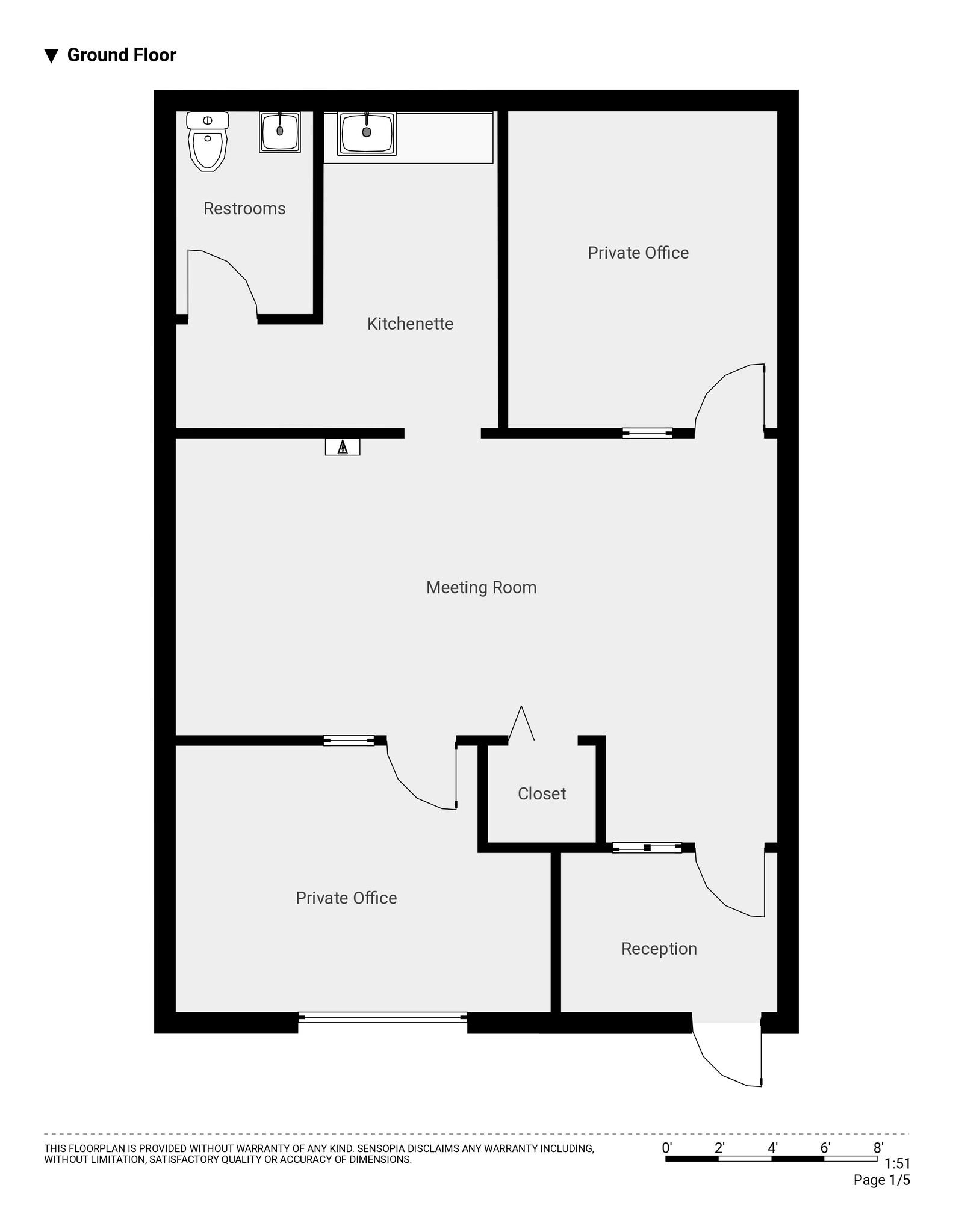 2700 W Cypress Creek Rd, Fort Lauderdale, FL for lease Floor Plan- Image 1 of 1