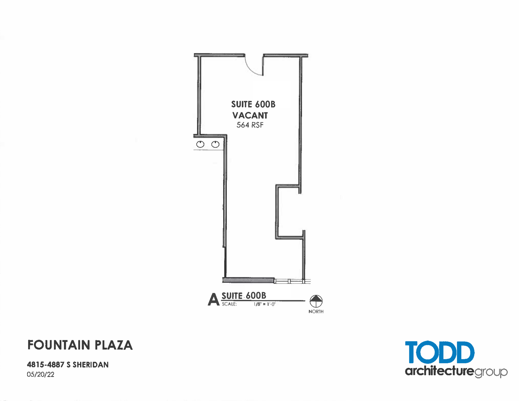 4815-4821 S Sheridan Rd, Tulsa, OK for lease Floor Plan- Image 1 of 2