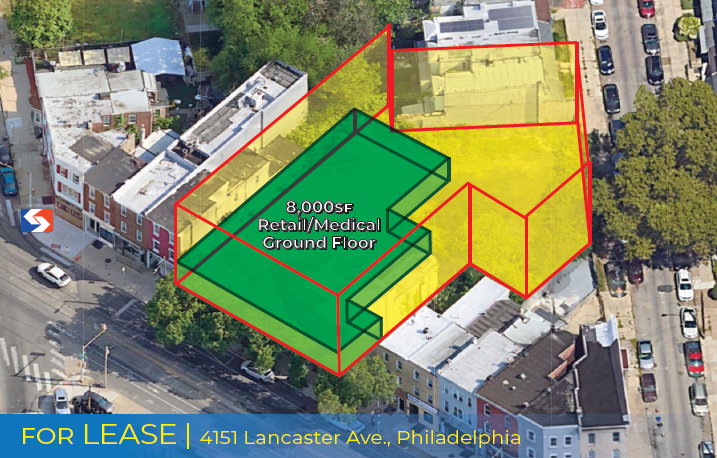 4151 Lancaster Ave, Philadelphia, PA for lease - Building Photo - Image 1 of 2