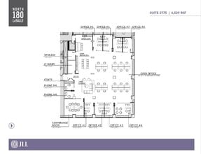 180 N LaSalle St, Chicago, IL for lease Floor Plan- Image 1 of 1