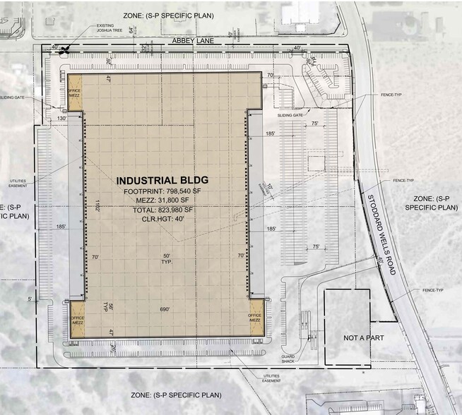 Stoddard Wells Rd, Victorville, CA for lease - Site Plan - Image 2 of 4