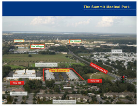 781 County Road 466, Lady Lake, FL - aerial  map view