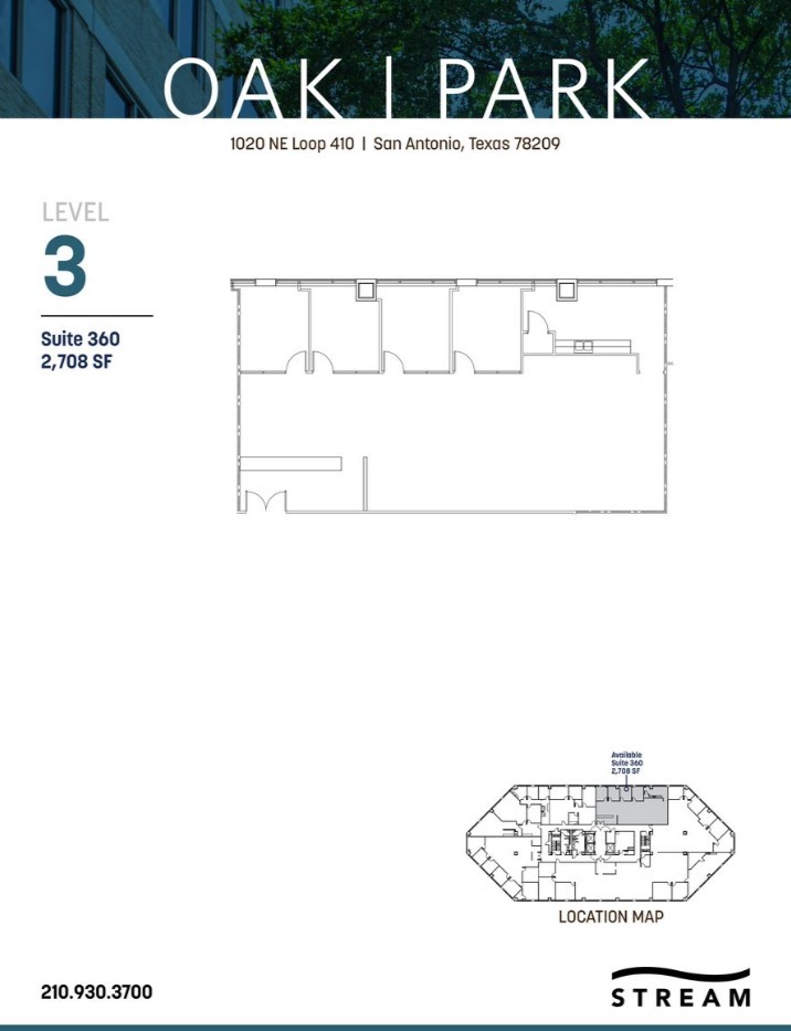 1020 NE Loop 410, San Antonio, TX for lease Floor Plan- Image 1 of 1