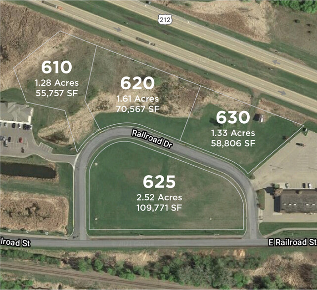 610 & 620 Railroad Drive, Norwood Young America, MN for sale - Site Plan - Image 2 of 8