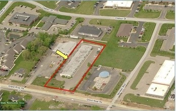 10489 Grand River Rd, Brighton, MI - AERIAL map view - Image1