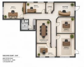7800 Peters Rd, Plantation, FL for lease Interior Photo- Image 1 of 3