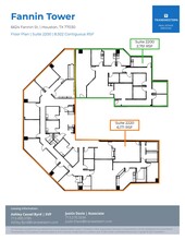 6624 Fannin St, Houston, TX for lease Floor Plan- Image 1 of 1