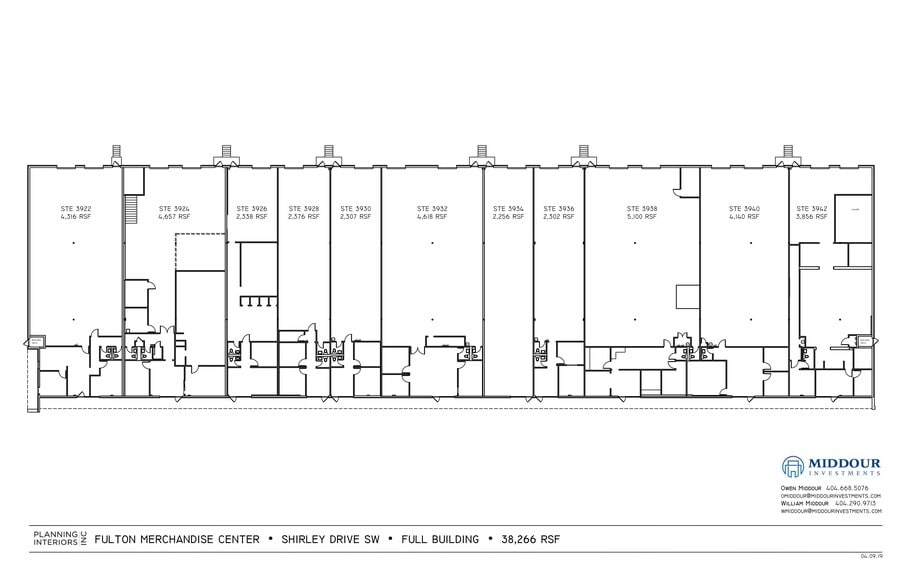 3902-3916 Shirley Dr SW, Atlanta, GA for lease - Site Plan - Image 3 of 16