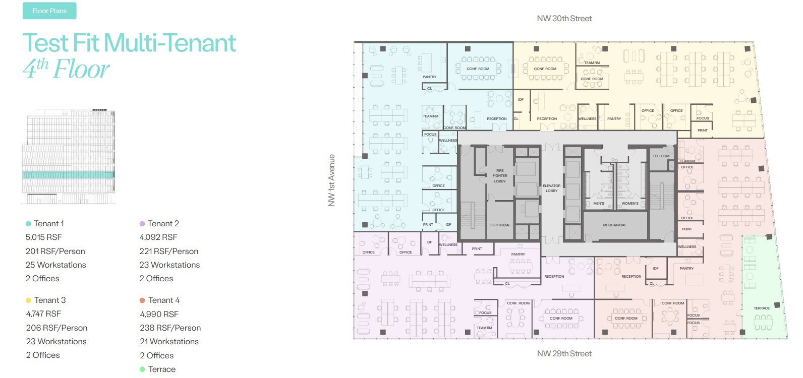 95 NW 29th St, Miami, FL for lease Floor Plan- Image 1 of 4