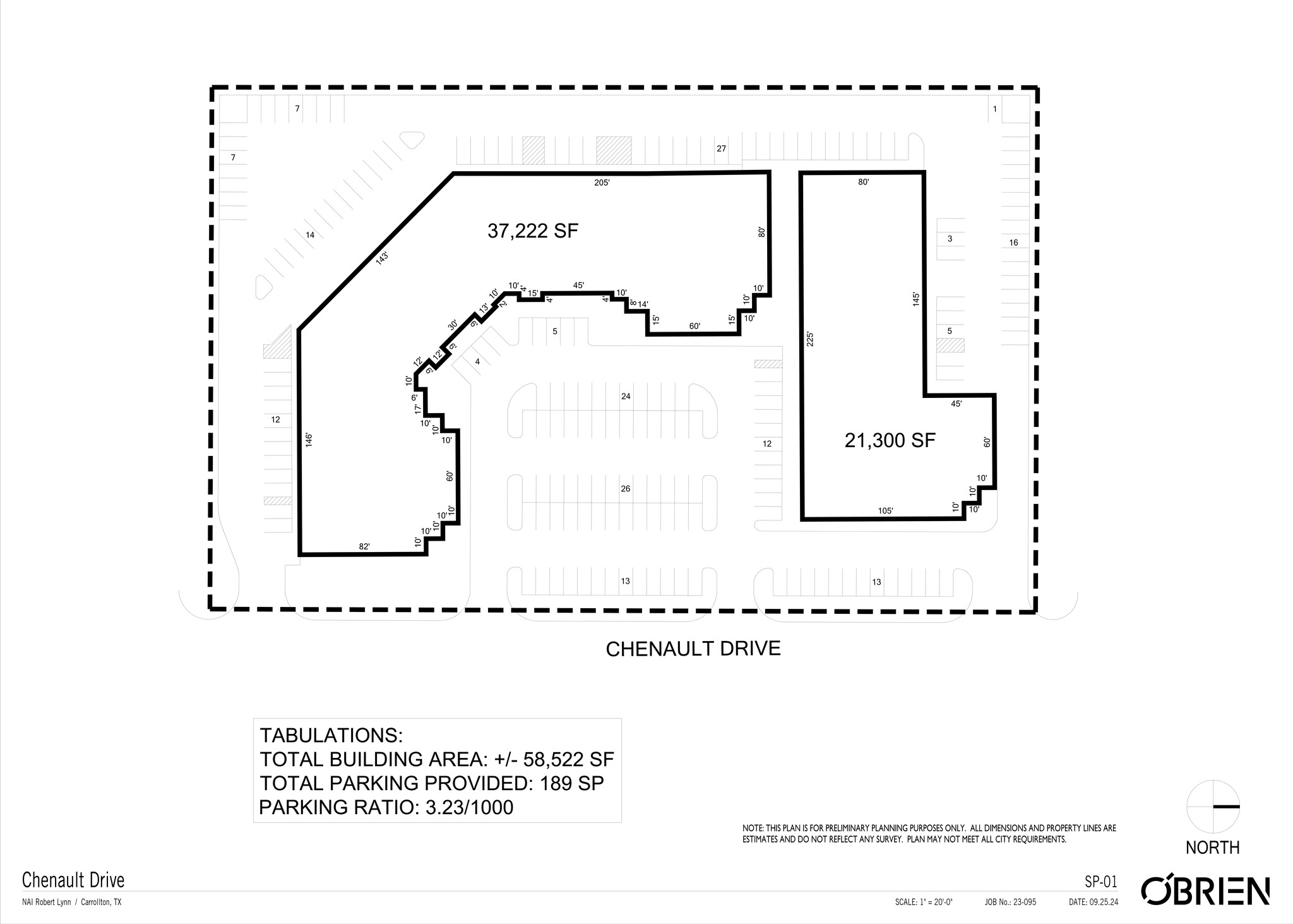 2033 Chenault Dr, Carrollton, TX for lease Site Plan- Image 1 of 6