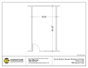 725 S Adams Rd, Birmingham, MI for lease Floor Plan- Image 1 of 1