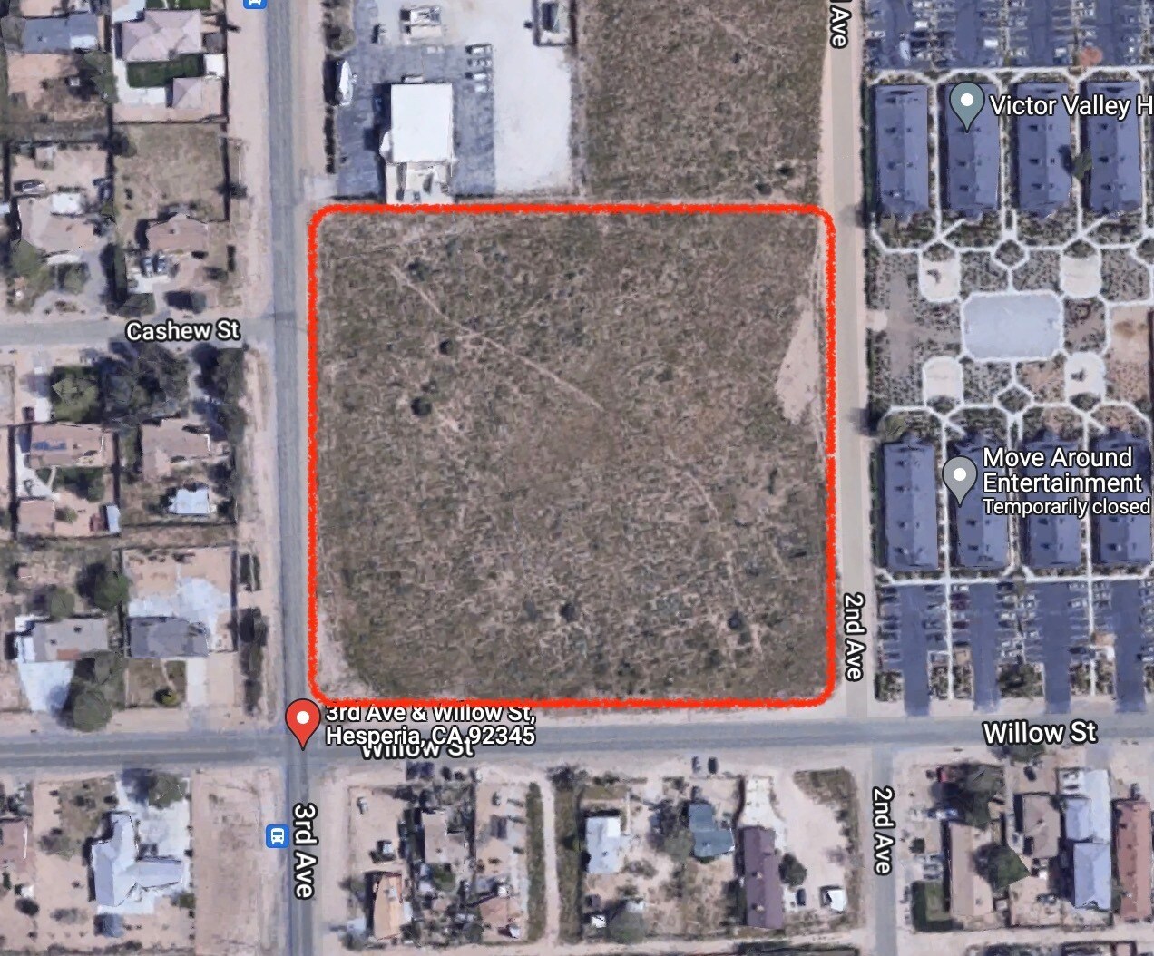 0 Willow St, Hesperia, CA 92345 Willow St & 3rd Ave Lot to build 92