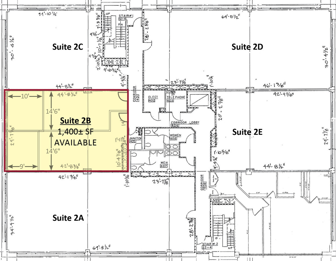 546 S Broad St, Meriden, CT 06450 - Unit 2B -  - Floor Plan - Image 1 of 1