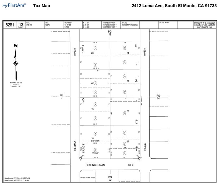 2412 Loma Ave, South El Monte, CA 91733 Industrial for Sale